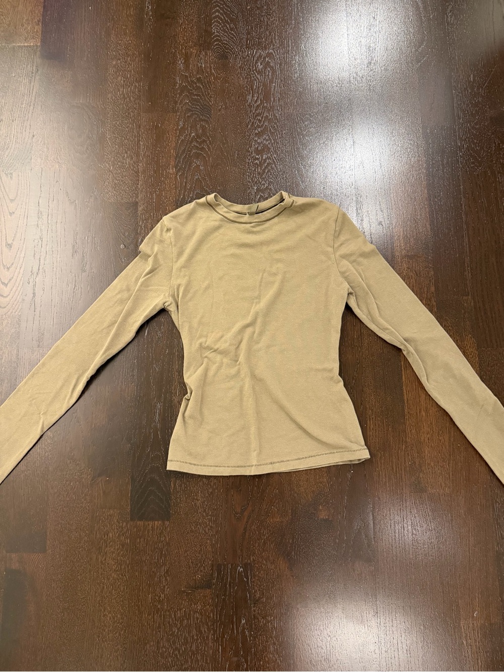 SKIMS Fits Everyone Long-Sleeve Crewneck Top